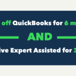 QuickBook's 30% off for 6 months and free expert guidance
